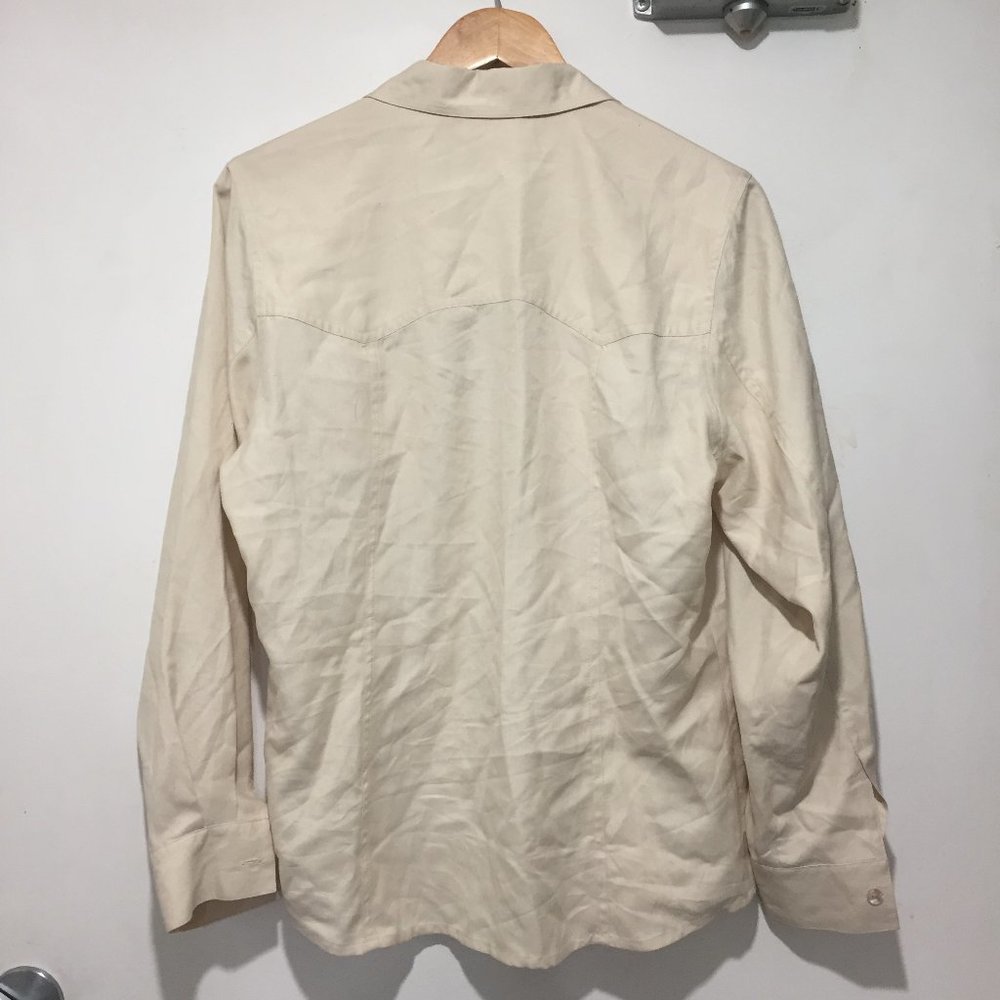 SIGRID OLSEN SILK BLOUSES SIZE 8 - Picture 3 of 4